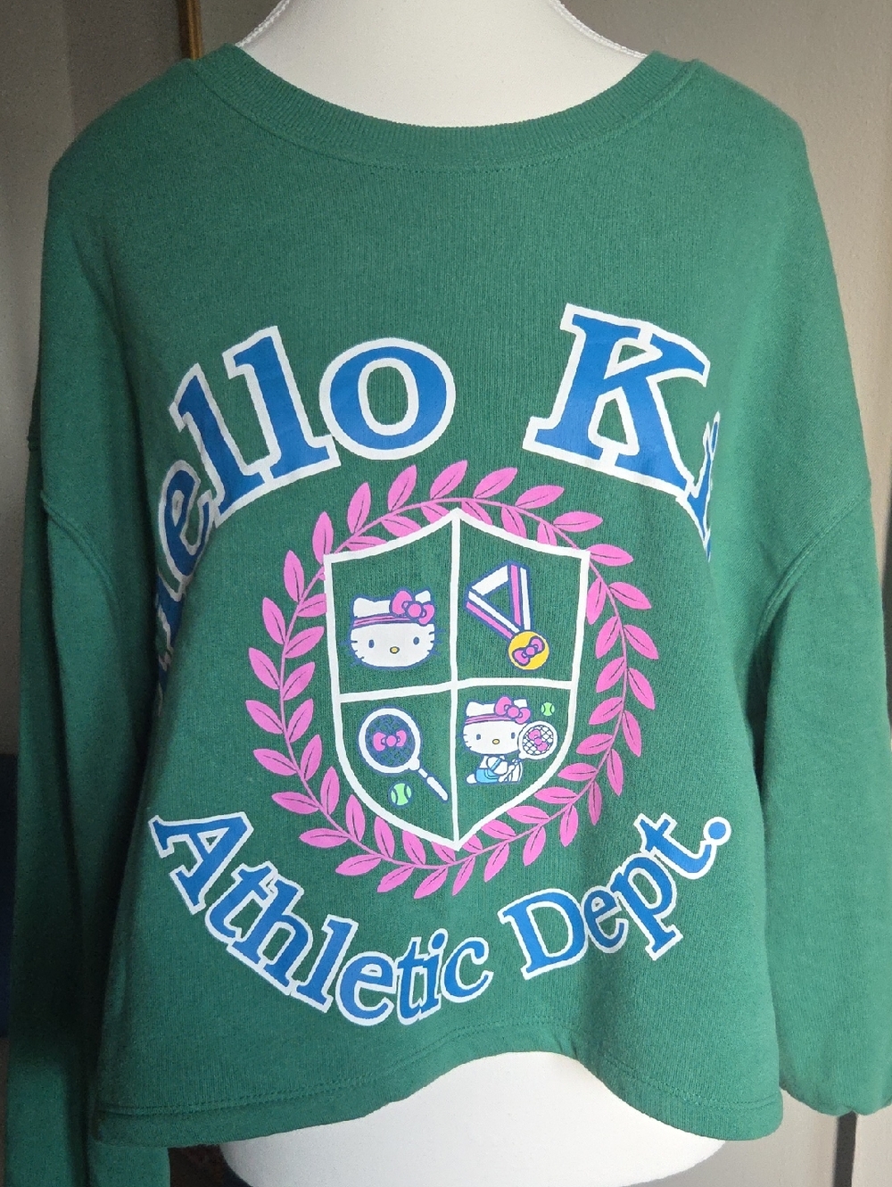 Hello Kitty Green Athletic Dept. Sweatshirt